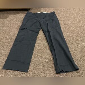 Banana Republic Men's Black Dress Pants tailored Slim Fit 33/32